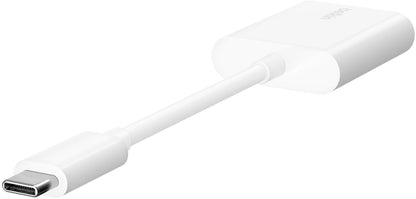 Adaptateur Audio USB-C - USB-C / USB-C Belkin RockStar, Blanc F7U081btWH