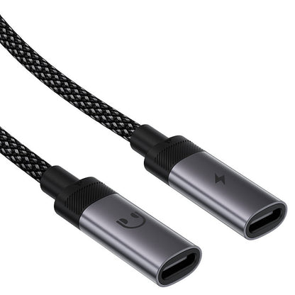 Adattatore Audio USB-C - 2 x USB-C Acefast J14, Nero