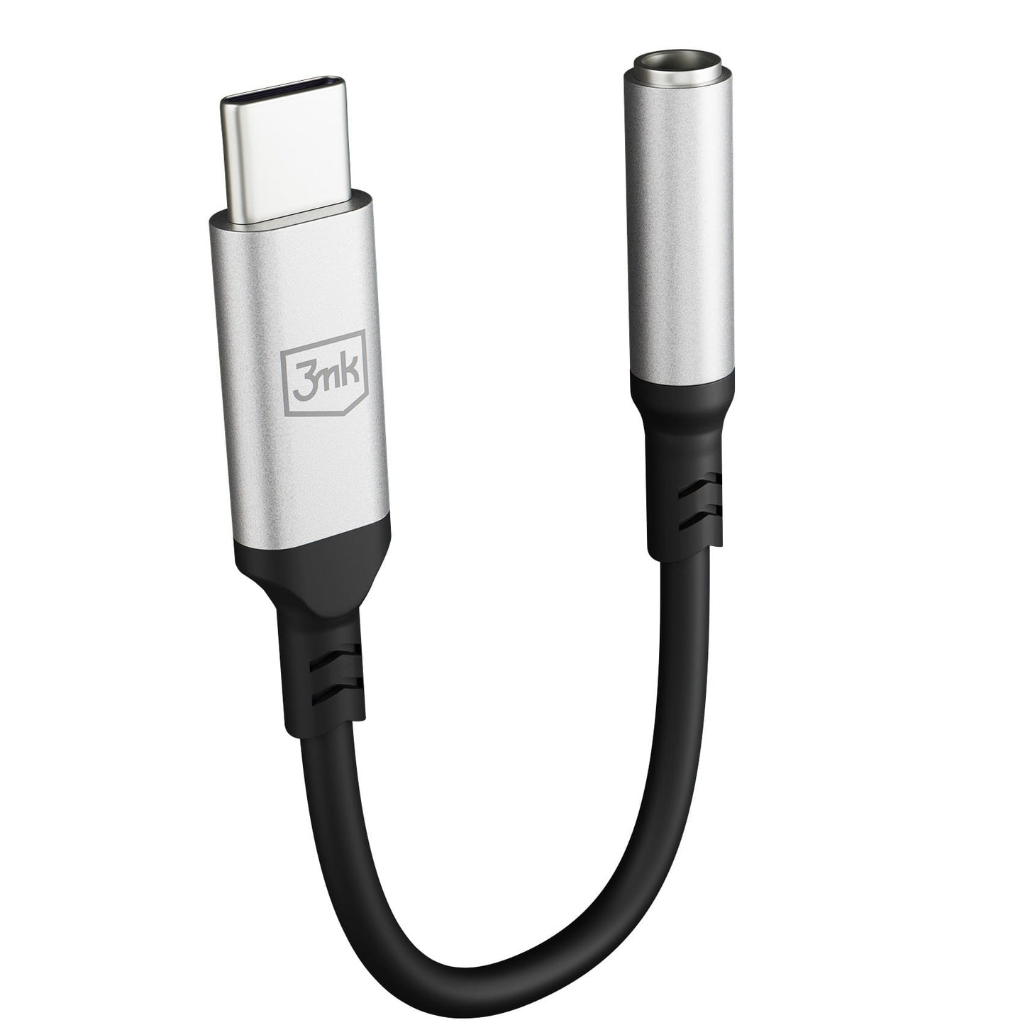 Adattatore Audio USB-C - 3,5mm 3MK, Argento