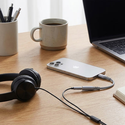 Adaptateur Audio USB-C - 3.5mm Techsuit AC1 SoundFlex, Gris