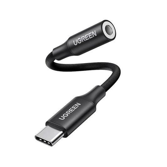 Adaptateur Audio USB-C - 3.5mm UGREEN AV161, Noir