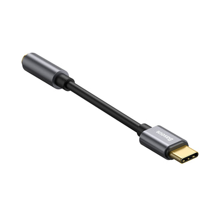 Audio-Adapter 3,5 mm - USB-C Baseus L54, Grau CATL54-0G