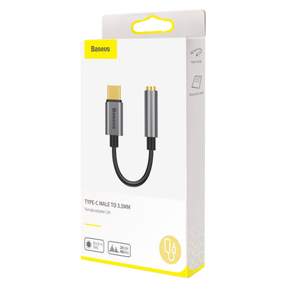Audio-Adapter 3,5 mm - USB-C Baseus L54, Grau CATL54-0G