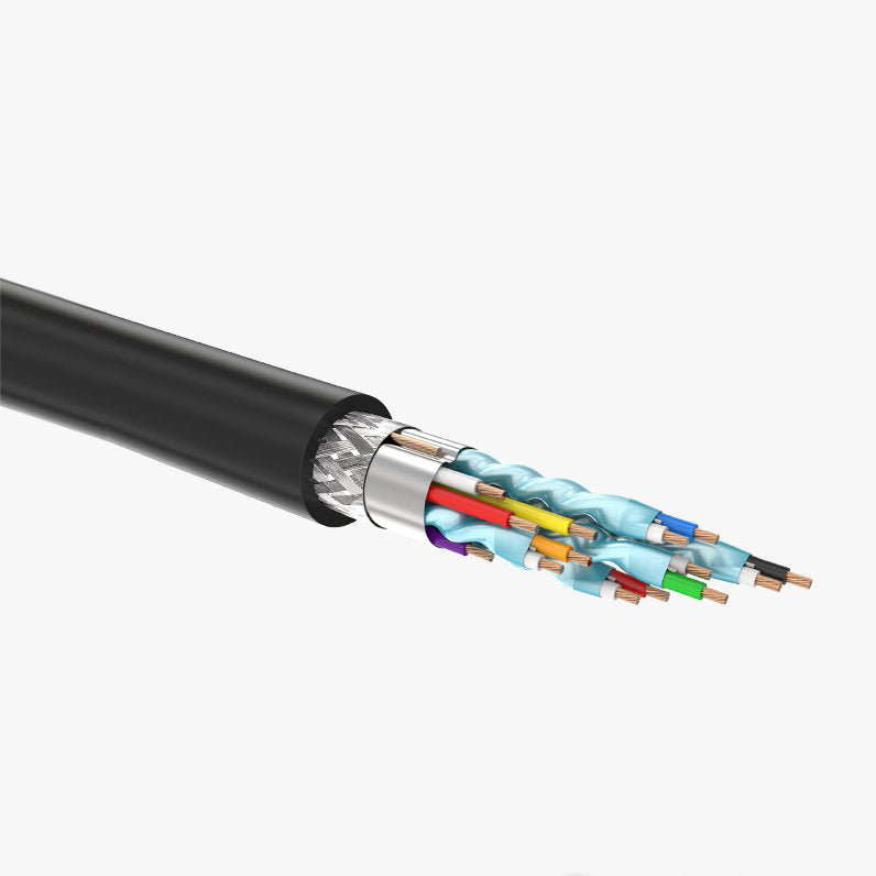 UGREEN HD107 Verlängerungsvideokabel, HDMI - HDMI, 4K, 2m, Schwarz