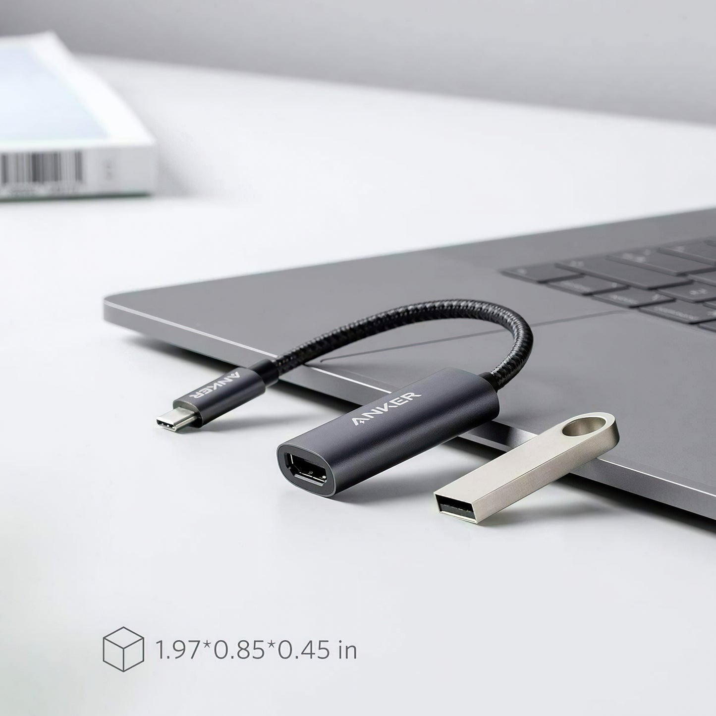 Adattatore Audio e Video USB-C - HDMI Anker PowerExpand+, Grigio A83120A1