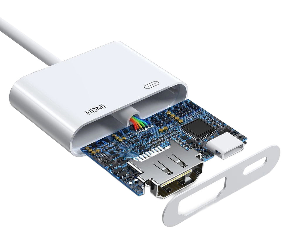Adattatore Audio e Video Lightning - HDMI / Lightning Joyroom S-H141, Bianco