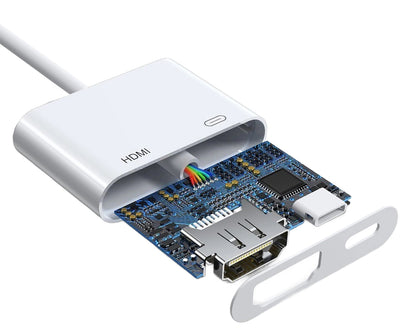 Adattatore Audio e Video Lightning - HDMI / Lightning Joyroom S-H141, Bianco