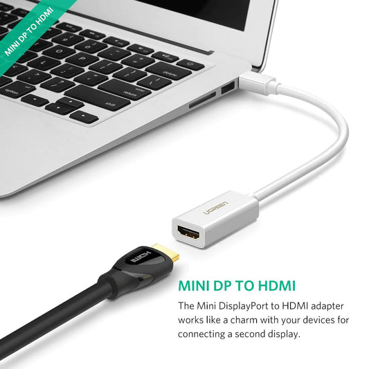 Adattatore Video UGREEN MD112 (10461), MiniDisplayPort - HDMI, Nero