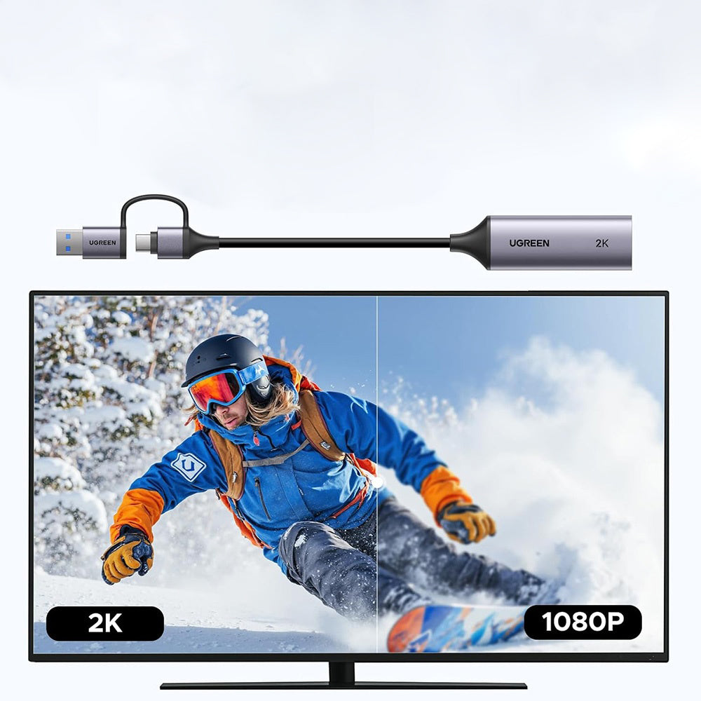 Adattatore Audio e Video USB-A / USB-C - HDMI UGREEN CM629 (15389), Grigio