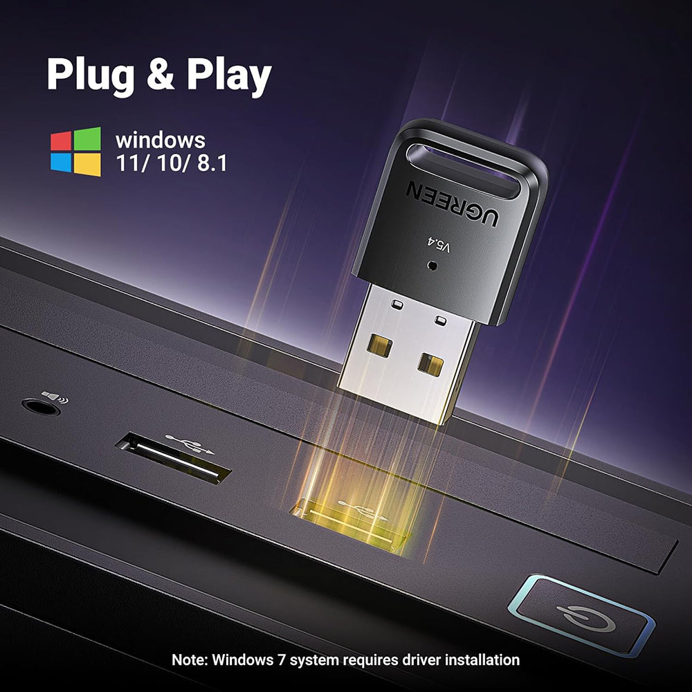 Bluetooth USB Adapter UGREEN CM748 (35058), Schwarz