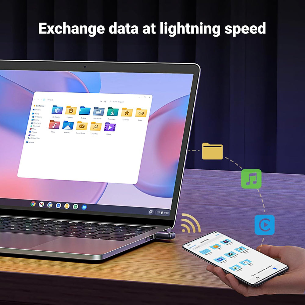 Bluetooth USB Adapter UGREEN CM748 (35058), Schwarz