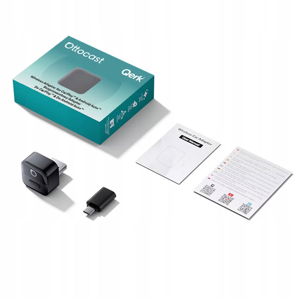 Wireless Carplay / Android Auto Adapter Ottocast Mini Pico Style A für Apple iPhone / Android Series CA525-T