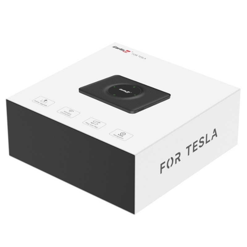 Adattatore Carplay / Android Auto Wireless Carlinkit compatibile con Tesla Model 3 / X / Y / S per Apple iPhone / Android Series CPC200-T2C