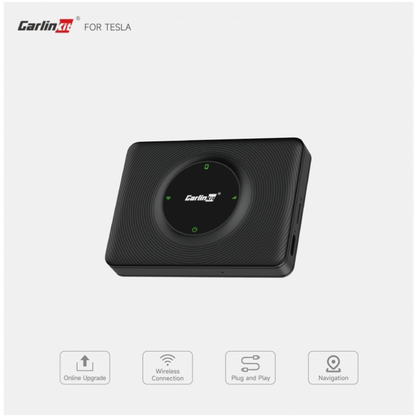 Adattatore Carplay / Android Auto Wireless Carlinkit compatibile con Tesla Model 3 / X / Y / S per Apple iPhone / Android Series CPC200-T2C
