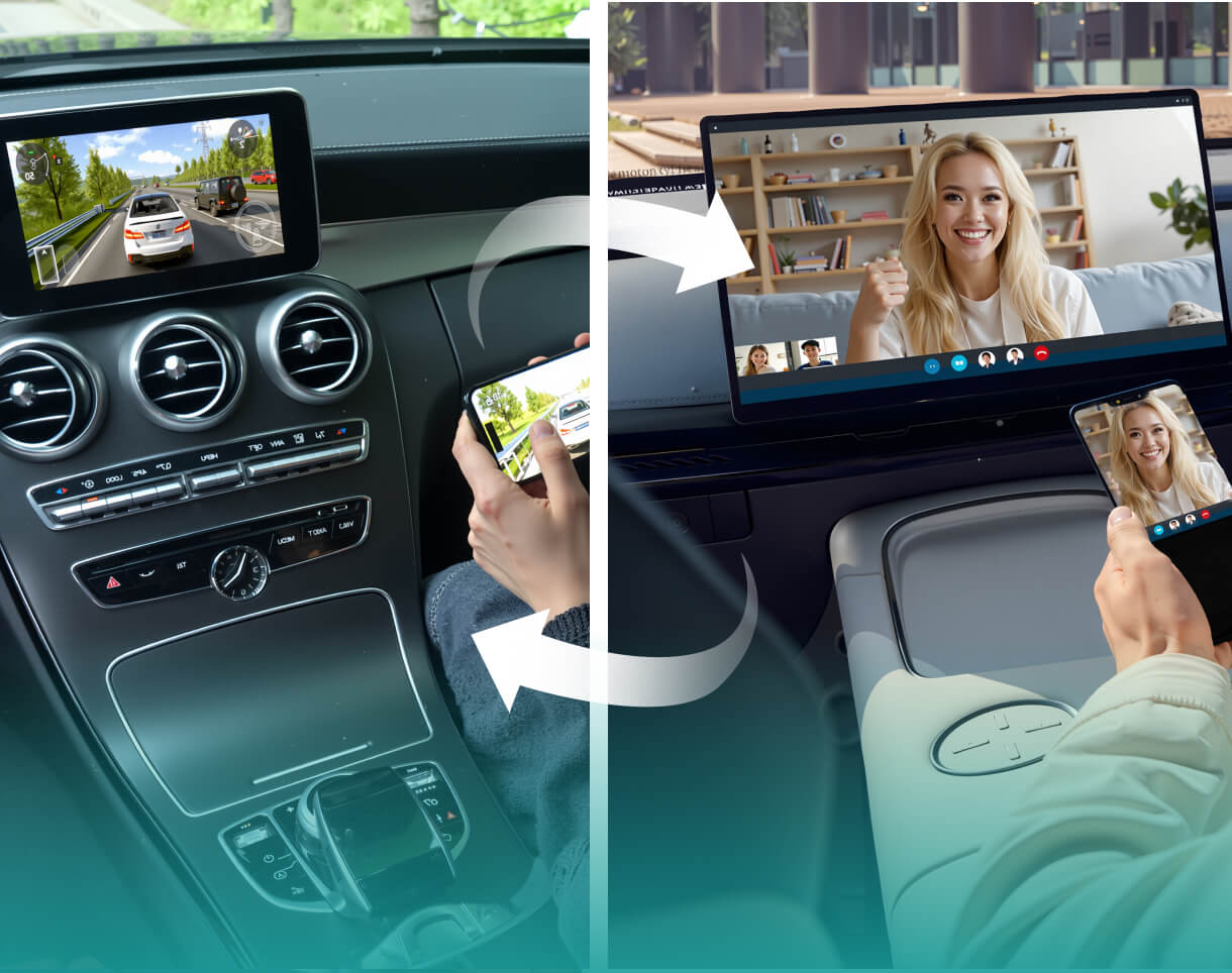 Adattatore Carplay / Android Auto Wireless Ottocast OttoAibox P3 Pro per Apple iPhone / Serie Android, Ricondizionato PCS61-T