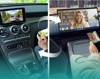 Adattatore Carplay / Android Auto Wireless Ottocast OttoAibox P3 Pro per Apple iPhone / Serie Android, Ricondizionato PCS61-T