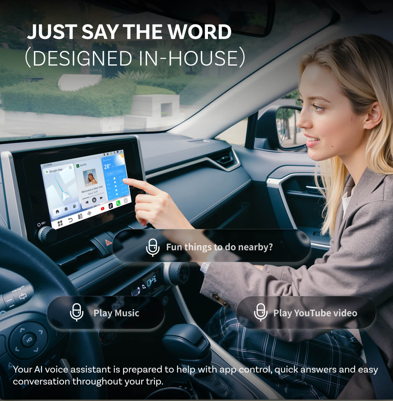 Adattatore Carplay / Android Auto Wireless Ottocast OttoAibox P3 Pro per Apple iPhone / Serie Android, Ricondizionato PCS61-T