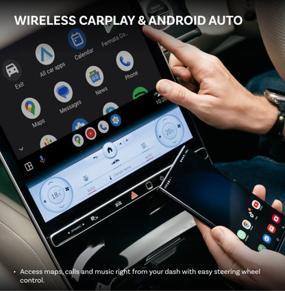 Adattatore Carplay / Android Auto Wireless Ottocast OttoAibox P3 Pro per Apple iPhone / Serie Android, Ricondizionato PCS61-T