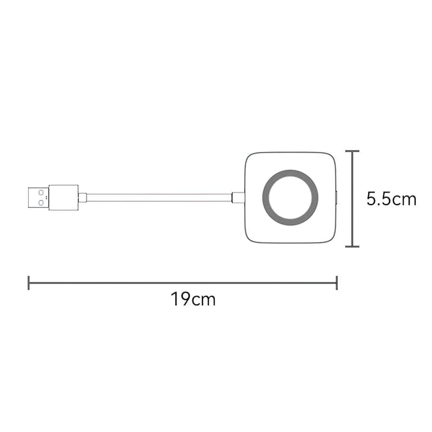 Wireless Carplay Adapter Yesido KM23 für Apple iPhone Serie