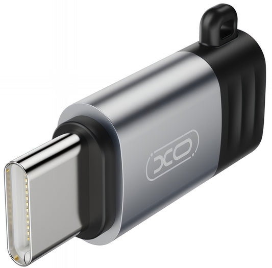 Daten- und Ladeadapter Lightning - USB-C XO Design NB263A, Schwarz