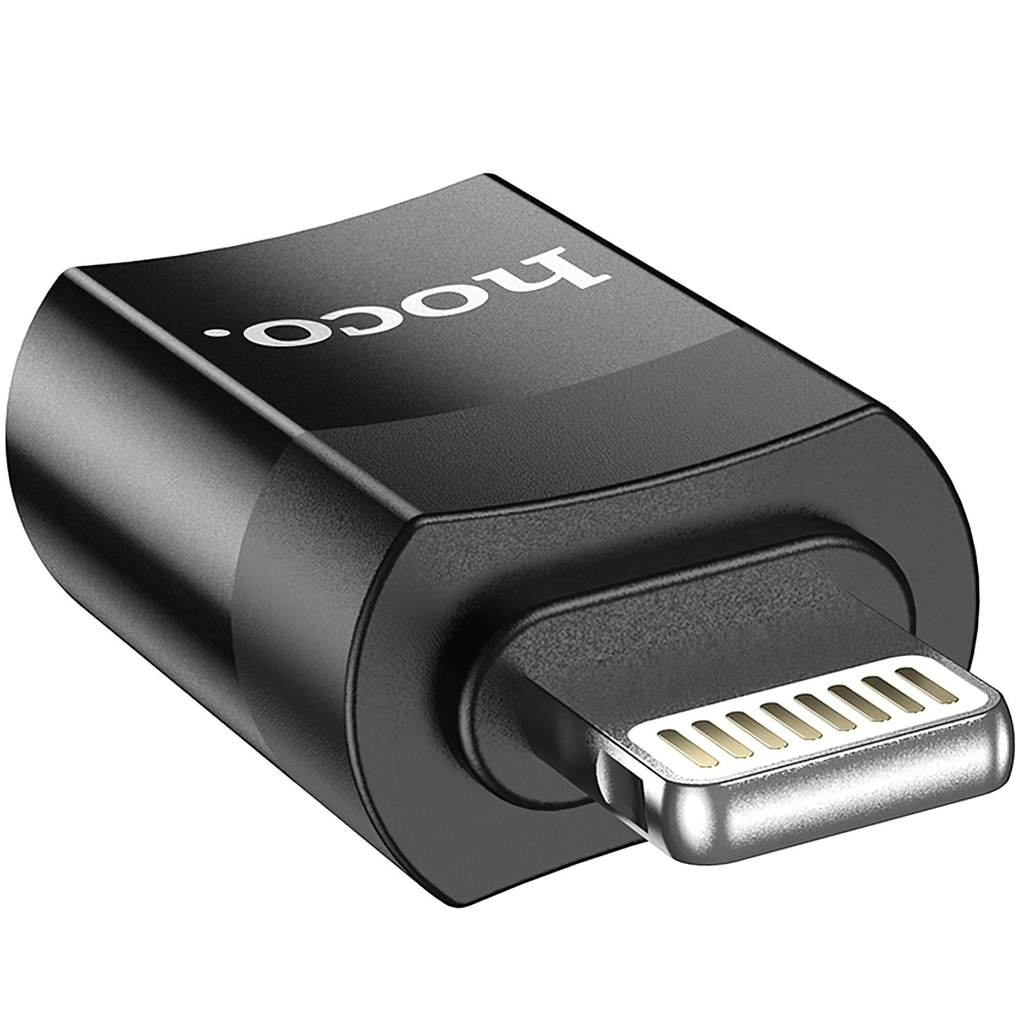 Daten- und Ladeadapter USB-C - Lightning HOCO UA17, Schwarz 