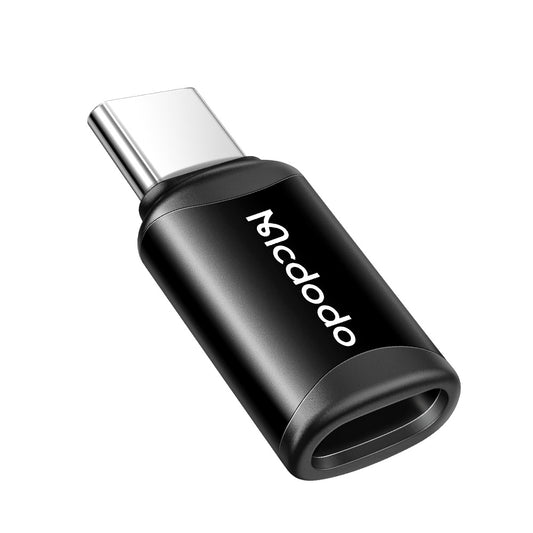 Daten- und Ladeadapter Lightning - USB-C McDodo OT-7700, Schwarz