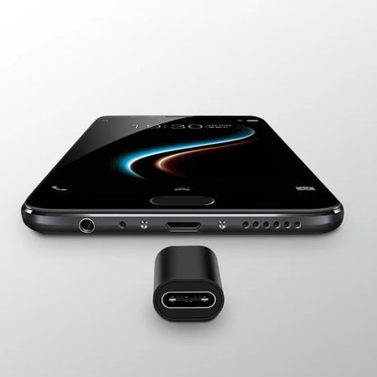 Adattatore Dati e Ricarica USB-C - Lightning / microUSB / USB-A Techsuit A19 TriFlashX 3in1, Nero