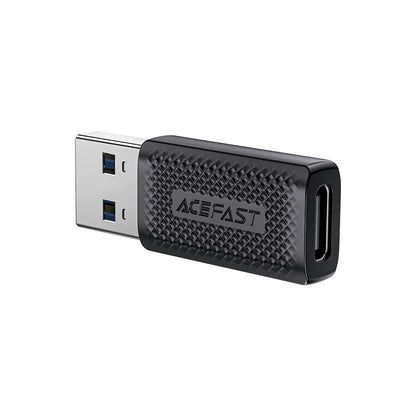 Daten- und Ladeadapter USB-C - USB-A Acefast J2, Schwarz