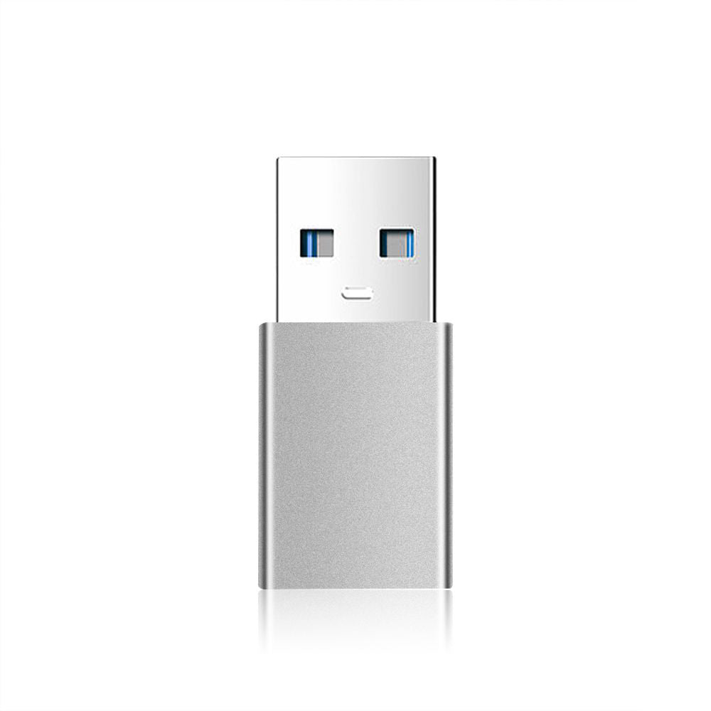 Adattatore Dati e Ricarica USB-C - USB-A Fixed, Grigio