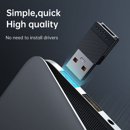 Daten- und Ladeadapter USB-C - USB-A McDodo OT-6970, Schwarz