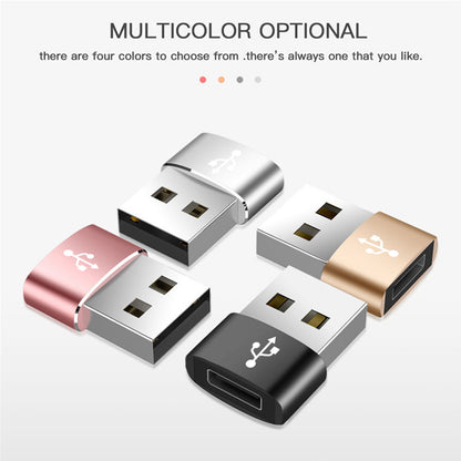 Adattatore Dati e Ricarica USB-C - USB-A Techsuit, Nero