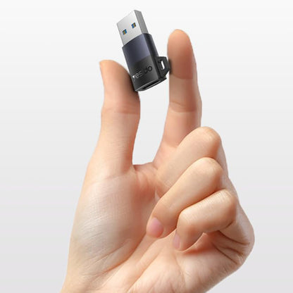 Adattatore Dati e Ricarica USB-C - USB-A Yesido GS34, Grigio