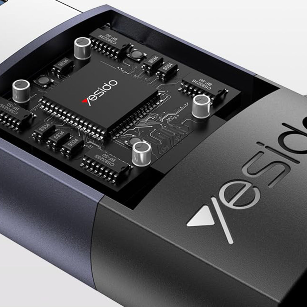 Adattatore Dati e Ricarica USB-C - USB-A Yesido GS34, Grigio