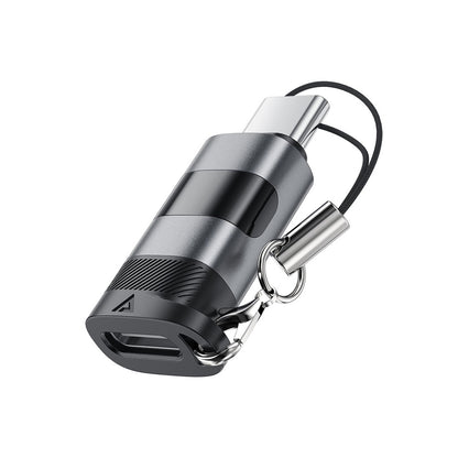 USB-C Daten- und Ladeadapter - USB-C Acefast J9 Display, Grau