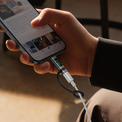 Adattatore Dati e Ricarica USB-C - USB-C McDodo OT-2620 Pigeon Display, Nero