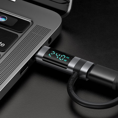 Adattatore Dati e Ricarica USB-C - USB-C McDodo OT-2620 Pigeon Display, Nero