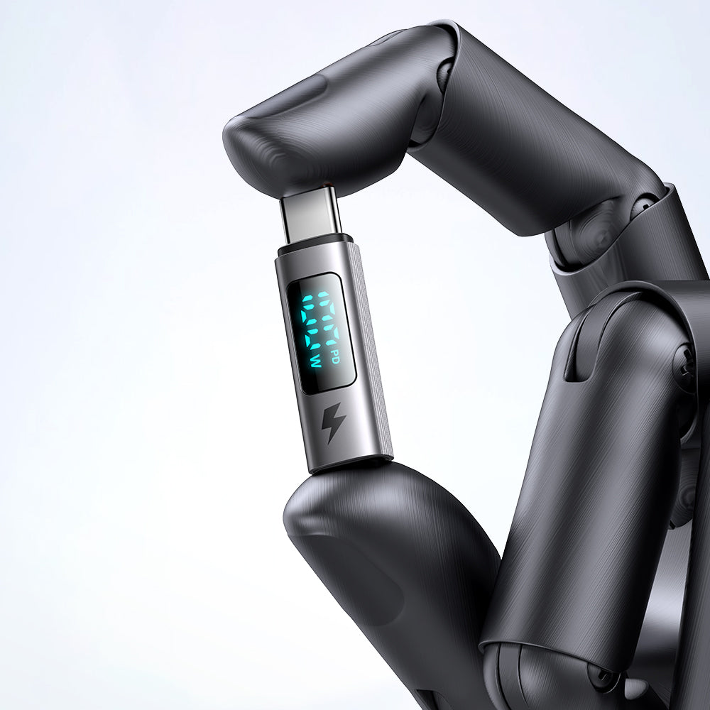 Adattatore Dati e Ricarica USB-C - USB-C McDodo OT-6090 Wales Display, Nero