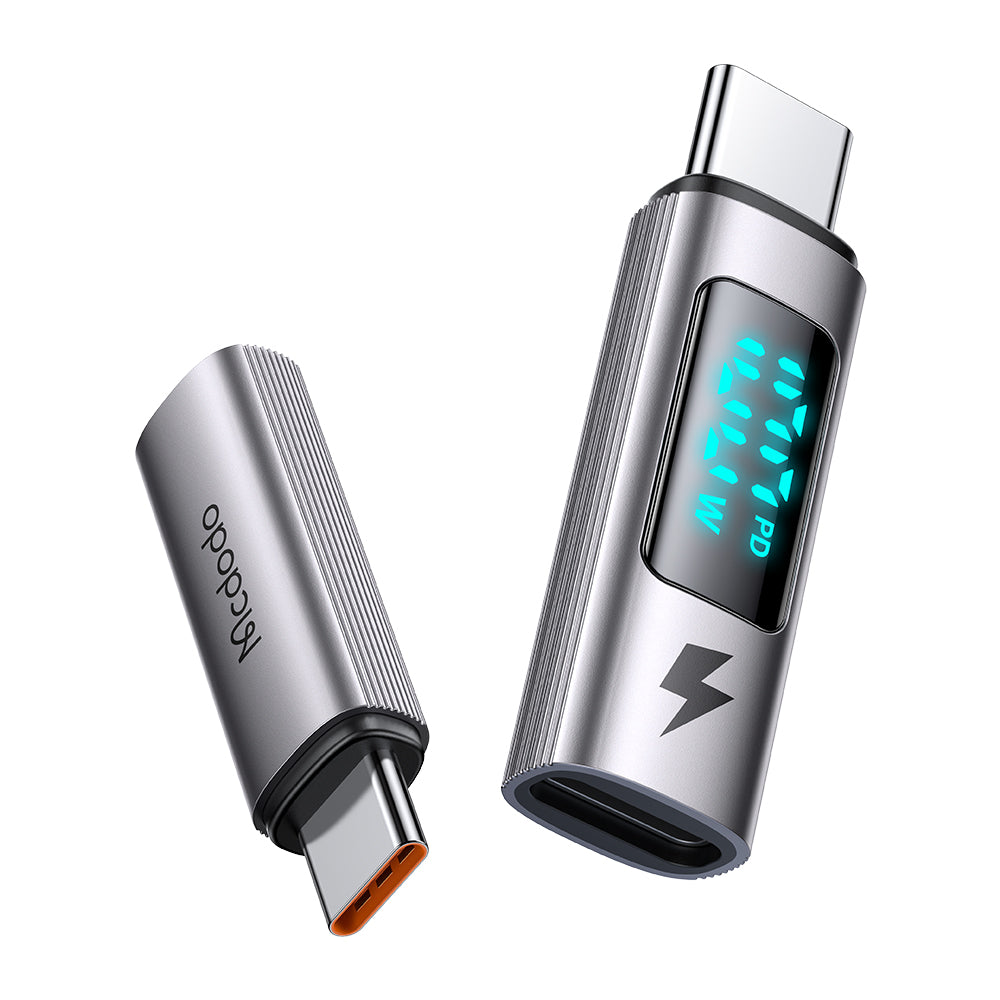 Adattatore Dati e Ricarica USB-C - USB-C McDodo OT-6090 Wales Display, Nero