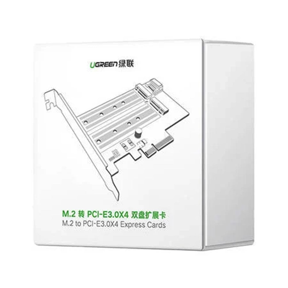 UGREEN CM302 SSD Interface Adapter (70504), NVMe M.2 / SATA - PCIe 3.0 X4
