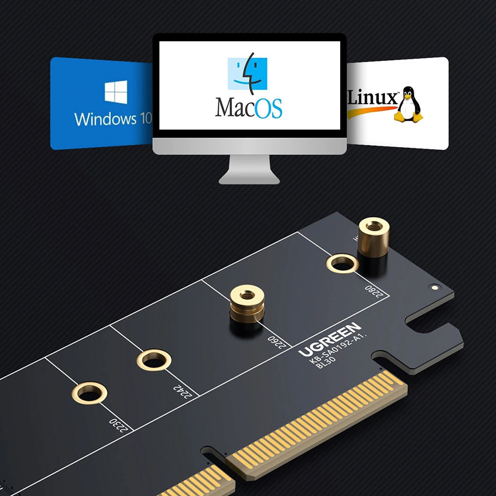 SSD-Schnittstellenadapter UGREEN CM465 (30715), NVMe M.2 - PCIe 4.0 X4