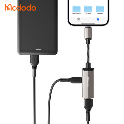 OTG-Adapter Lightning - USB-A McDodo CA-2690, Grau