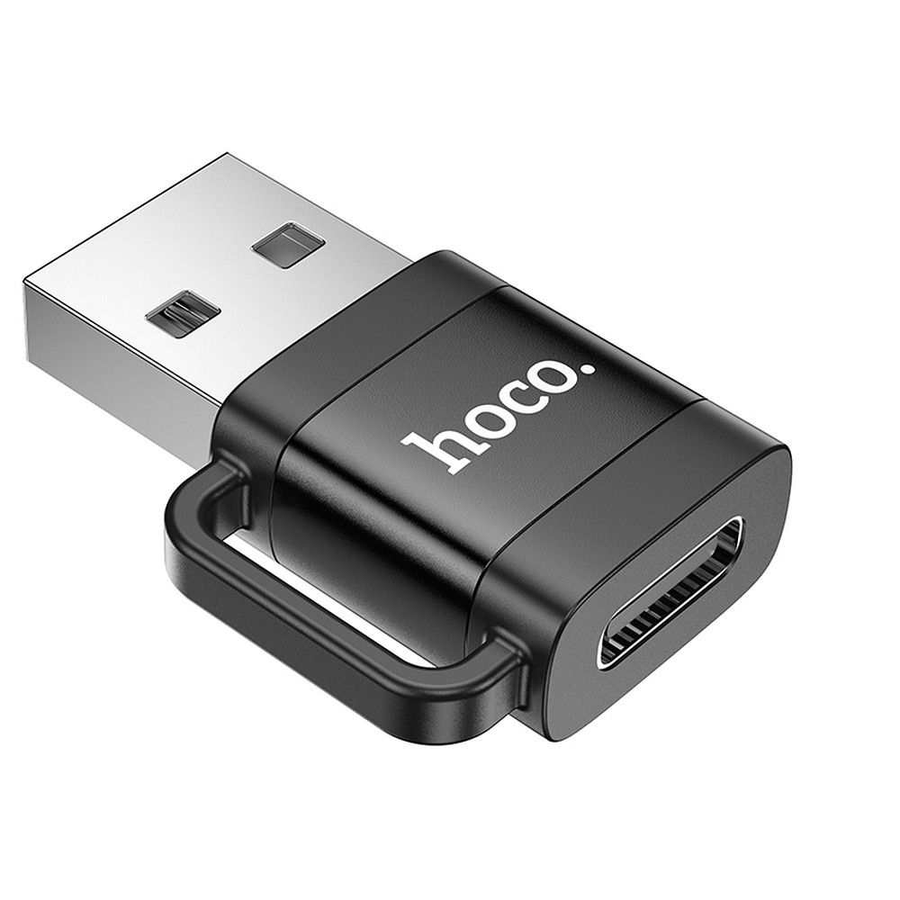 Adattatore Dati e Ricarica USB-C - USB-A HOCO UA31D, Nero