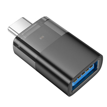 OTG Adapter USB-C - USB-A HOCO UA36B, Schwarz