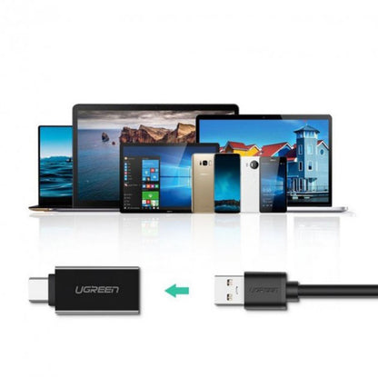 Adaptateur OTG USB-C - USB-A UGREEN US173, Noir