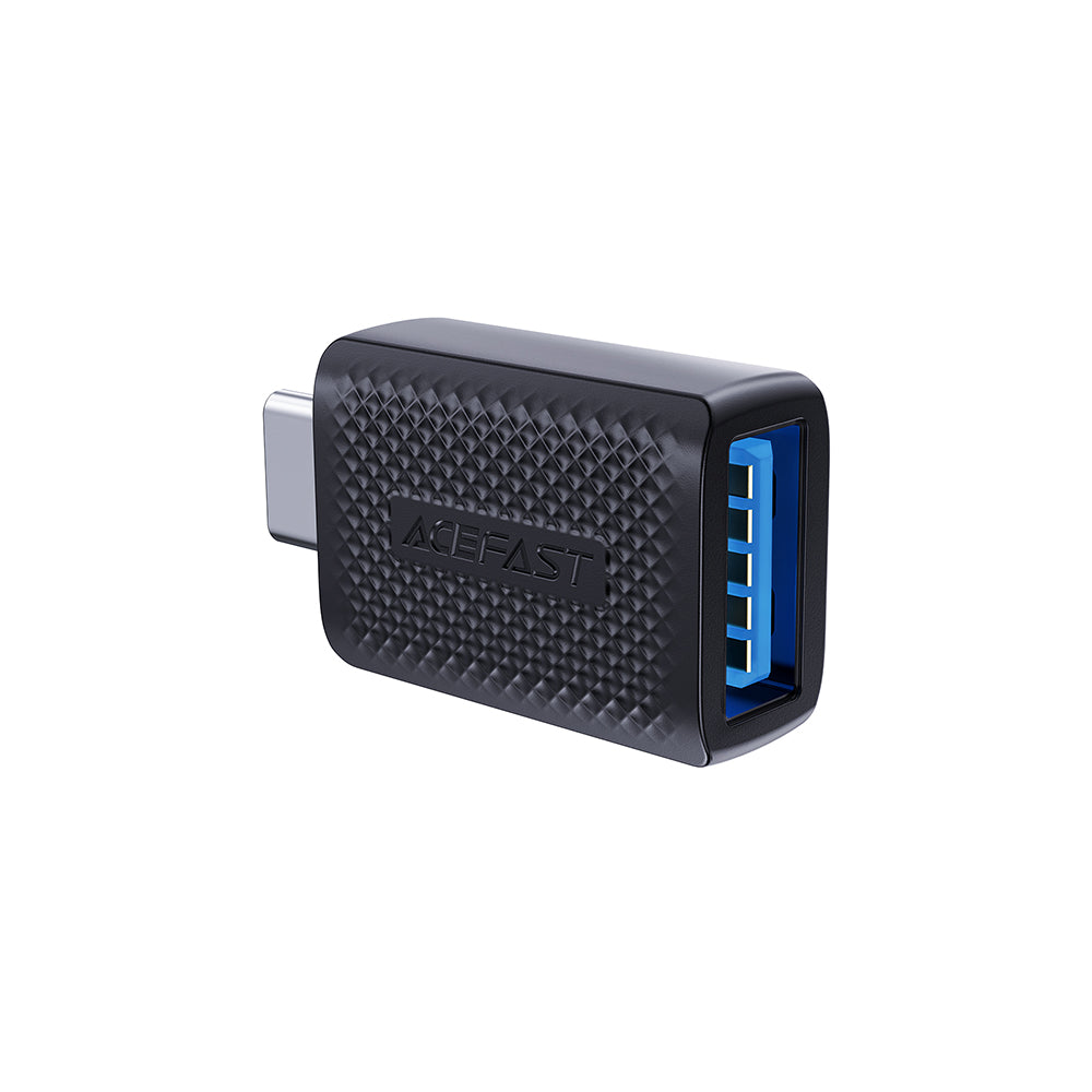 OTG Adapter USB-C - USB-A Acefast J1, Schwarz