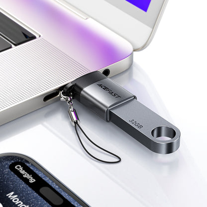 OTG Adapter USB-C - USB-A Acefast J7, Grau