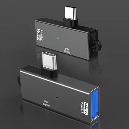 Adattatore OTG USB-C - USB-A Techsuit A21, Grigio