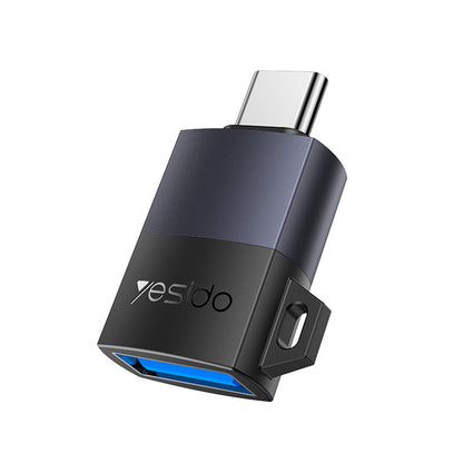 OTG Adapter USB-C - USB-A Yesido GS31, Grau