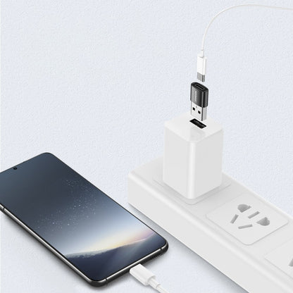 USB-C - USB-A Daten- und Ladeadapter Joyroom S-H152, Set 2 Stück, Schwarz