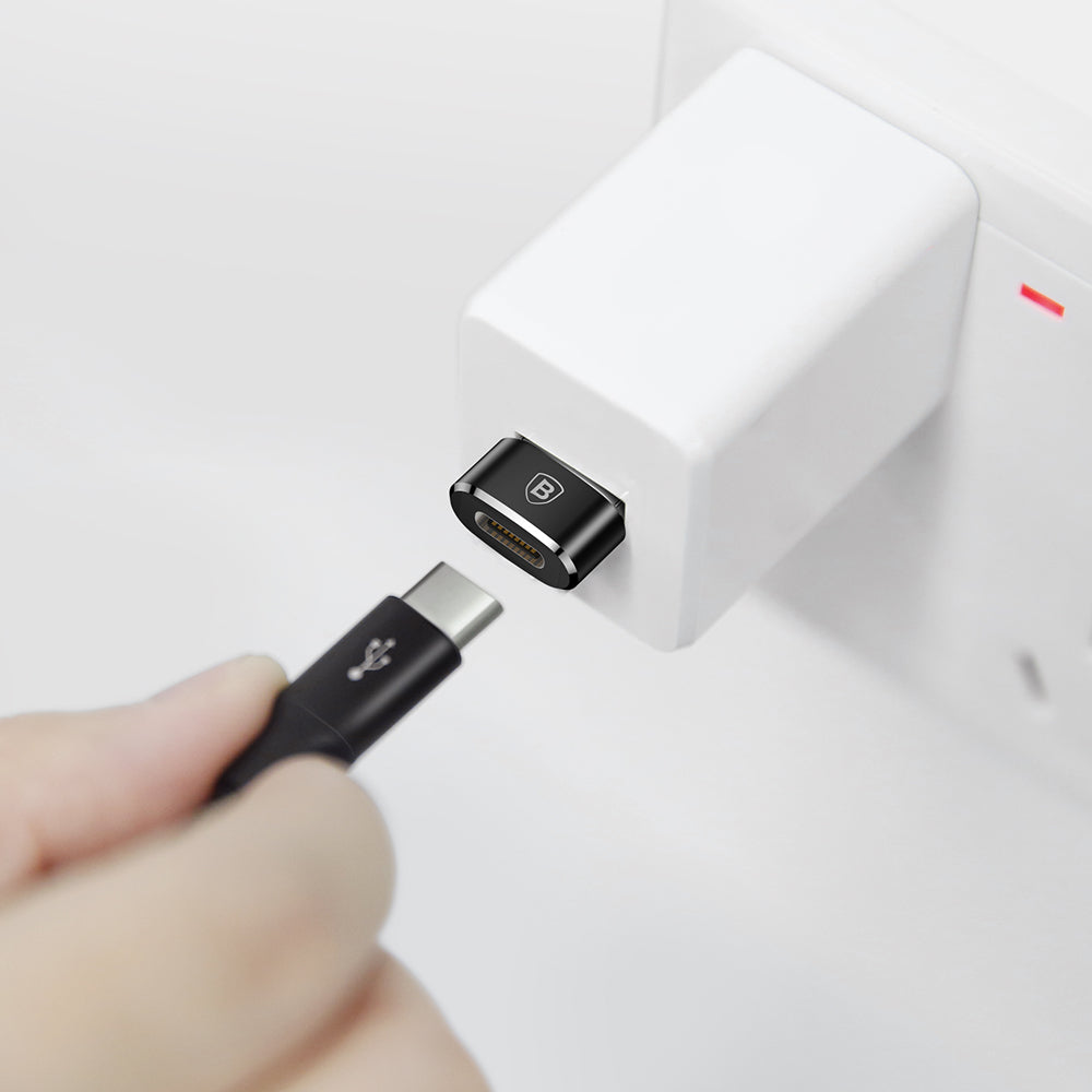 Adaptateur de données et de charge USB-C vers USB-A Baseus, noir CAAOTG-01 CAAOTG-01